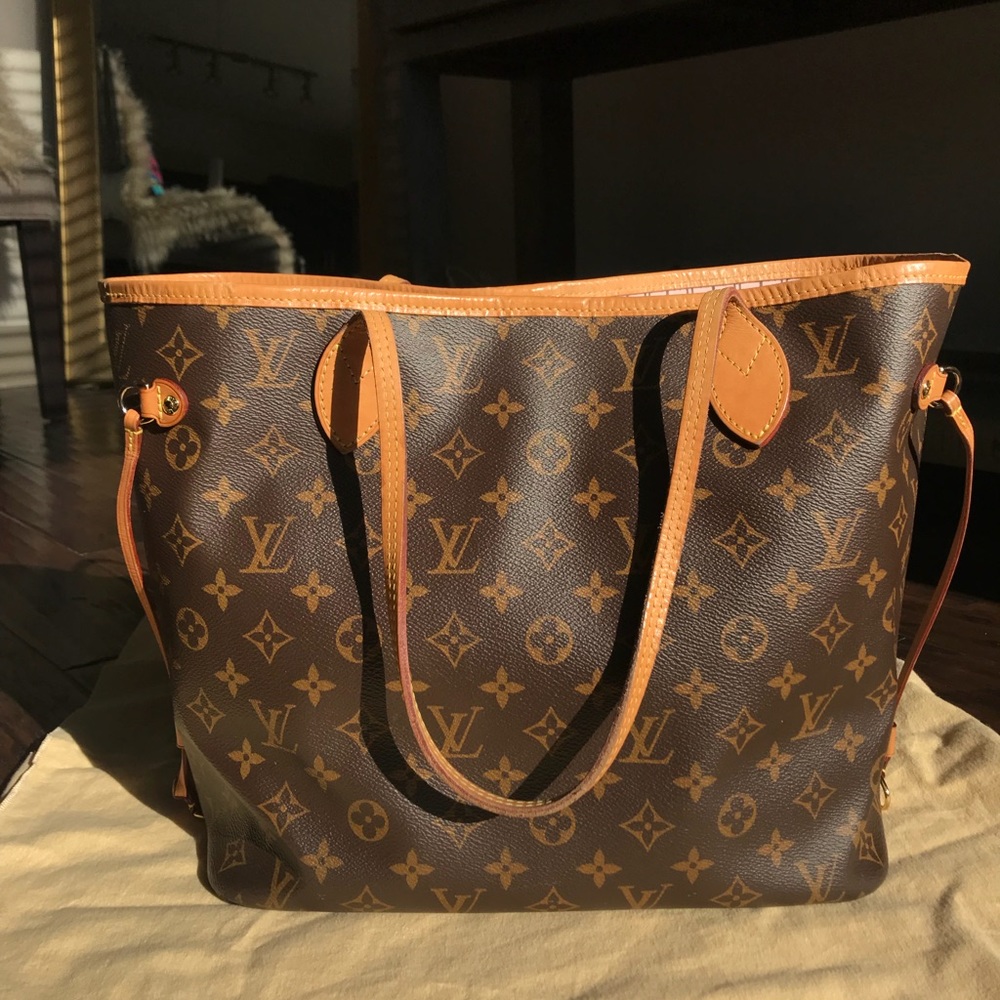 Louis Vuitton Neverfull NM Mm Mono. R. BA